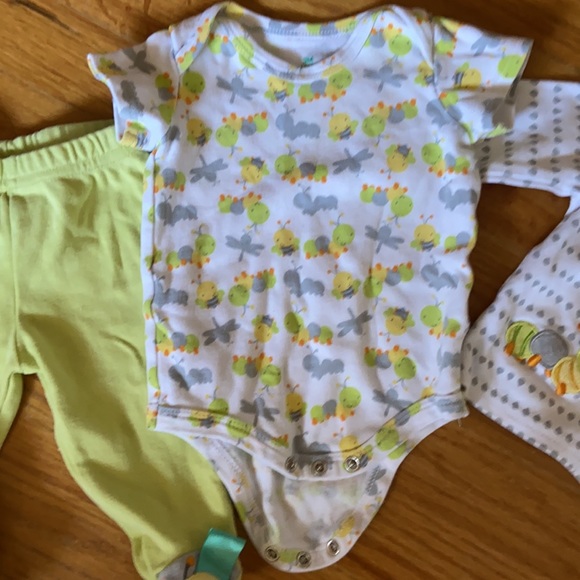 3 Piece Taggies Outfit Gender Neutral 3 month - Picture 4 of 9